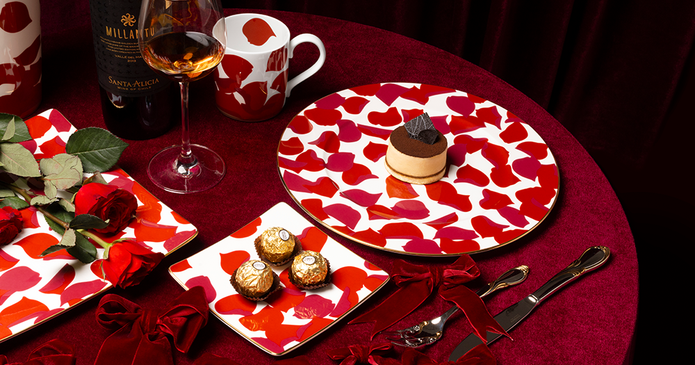 Khám phá những bộ sưu tập Noritake sắc đỏ tạo dấu ấn mùa lễ hội