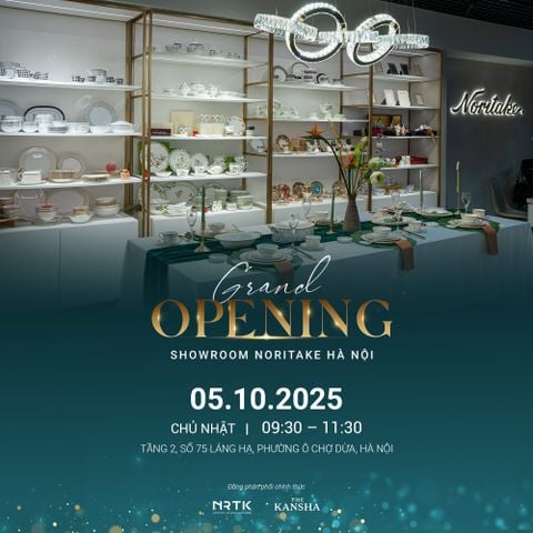 [Noritake] - GRAND OPENING SHOWROOM NORITAKE VIỆT NAM HÀ NỘI – AN ELEGANT BEGINNING