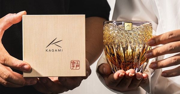 Quà tặng ngoại giao cao cấp: Tuyển tập kiệt tác pha lê Edo Kiriko phiên bản giới hạn