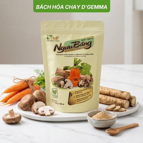 Bí Quyết Nêm Món Chay Đậm Đà Cùng Bột Ngưu Báng Tâm Minh