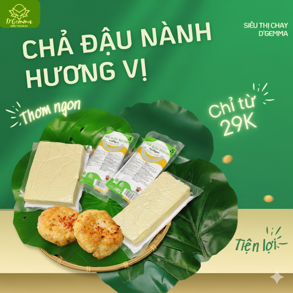 Chả Đậu Nành Hương Vị: Bí Quyết Đưa Protein Chay Lên Tầm Món Ngon Việt