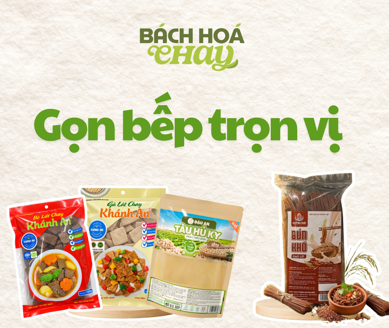 THỰC PHẨM KHÔ CẦN CHẾ BIẾN