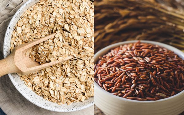 yến mạch gạo lứt
