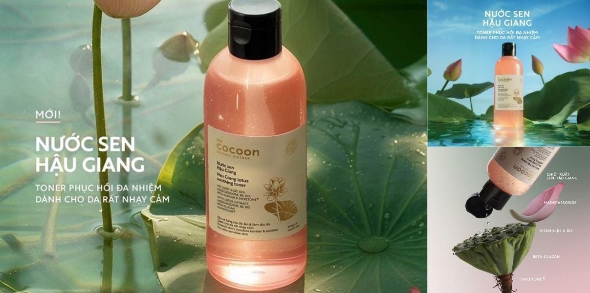 Nước sen Hậu Giang 310ml