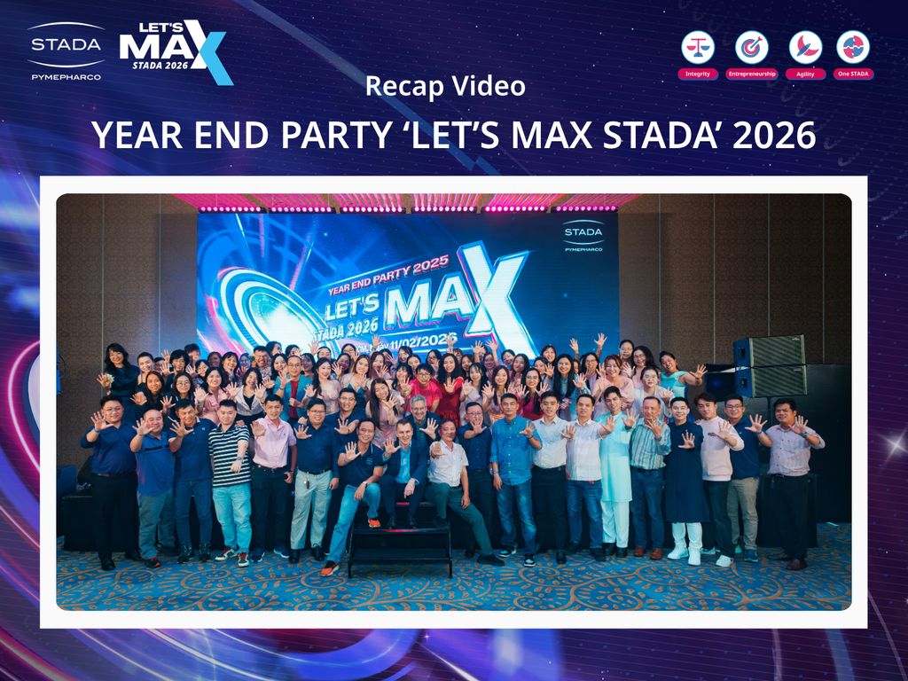 [Recap Video] Year-End Party “Let’s Max STADA 2026” – Dấu Mốc Khởi Đầu Cho Hành Trình Tăng Tốc 2026 🚀