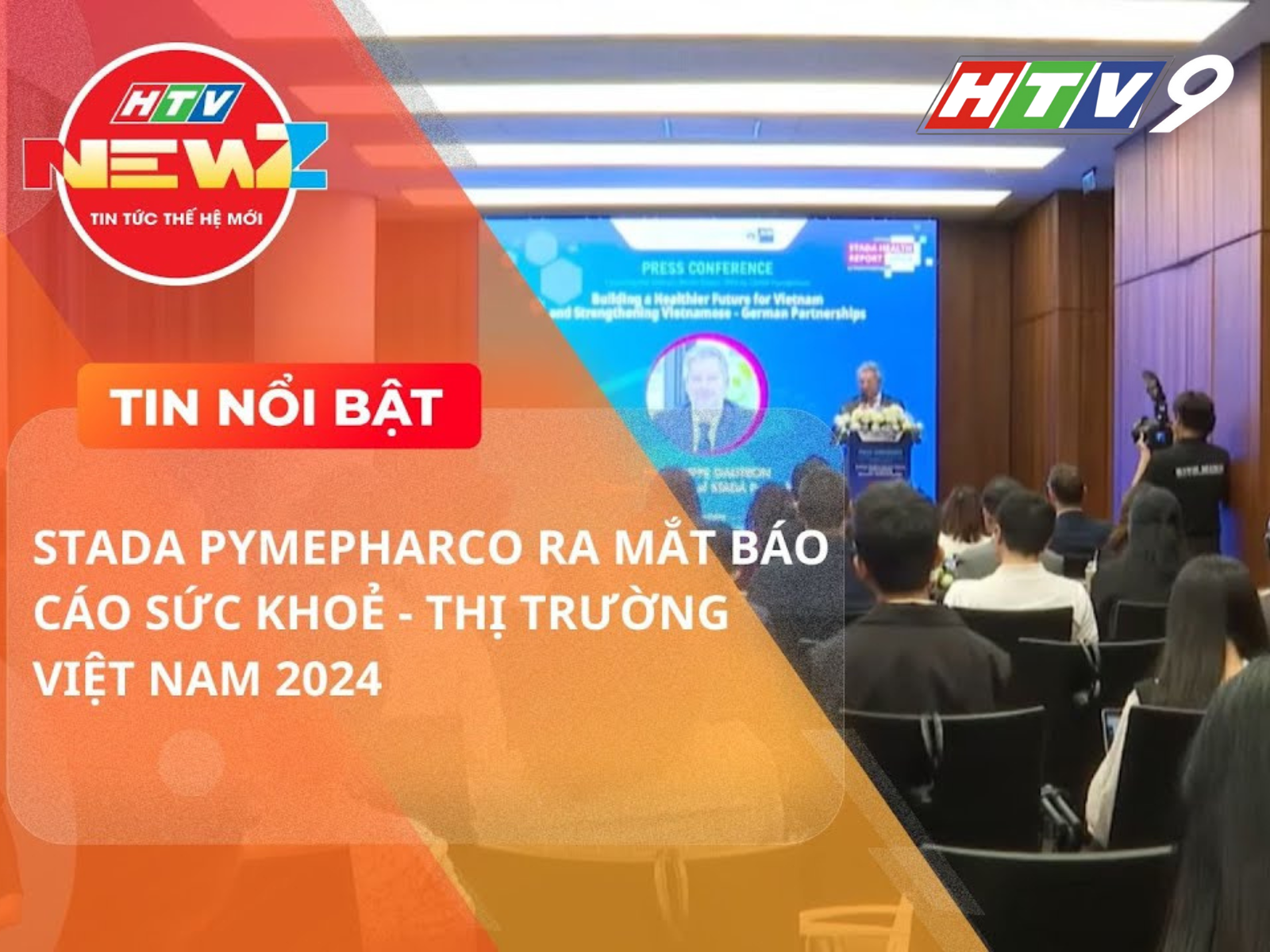 HTV9 | STADA Pymepharco Launches Vietnam Health Report 2024