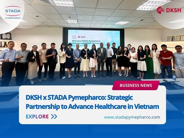 Media Release: DKSH and STADA Pymepharco Establish Strategic Partnership to Advance Health for Vietnamese consumers