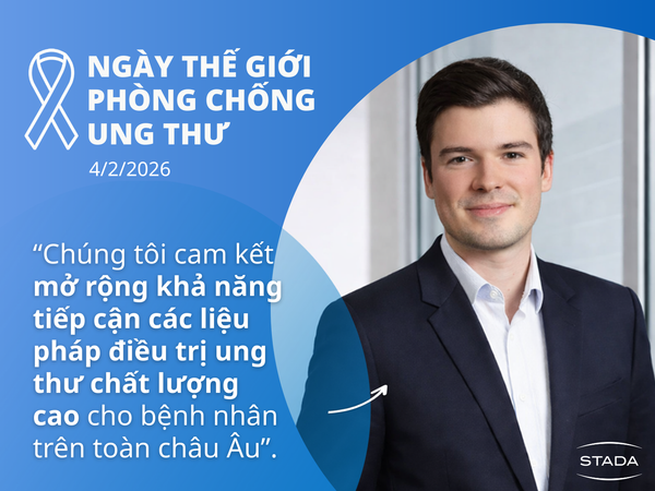 Tin tức từ tập đoàn STADA:   NGÀY THẾ GIỚI PHÒNG CHỐNG UNG THƯ 2026