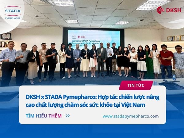 TCBC: DKSH và STADA Pymepharco thiết lập quan hệ đối tác chiến lược nhằm nâng cao chăm sóc sức khỏe cho người tiêu dùng Việt Nam