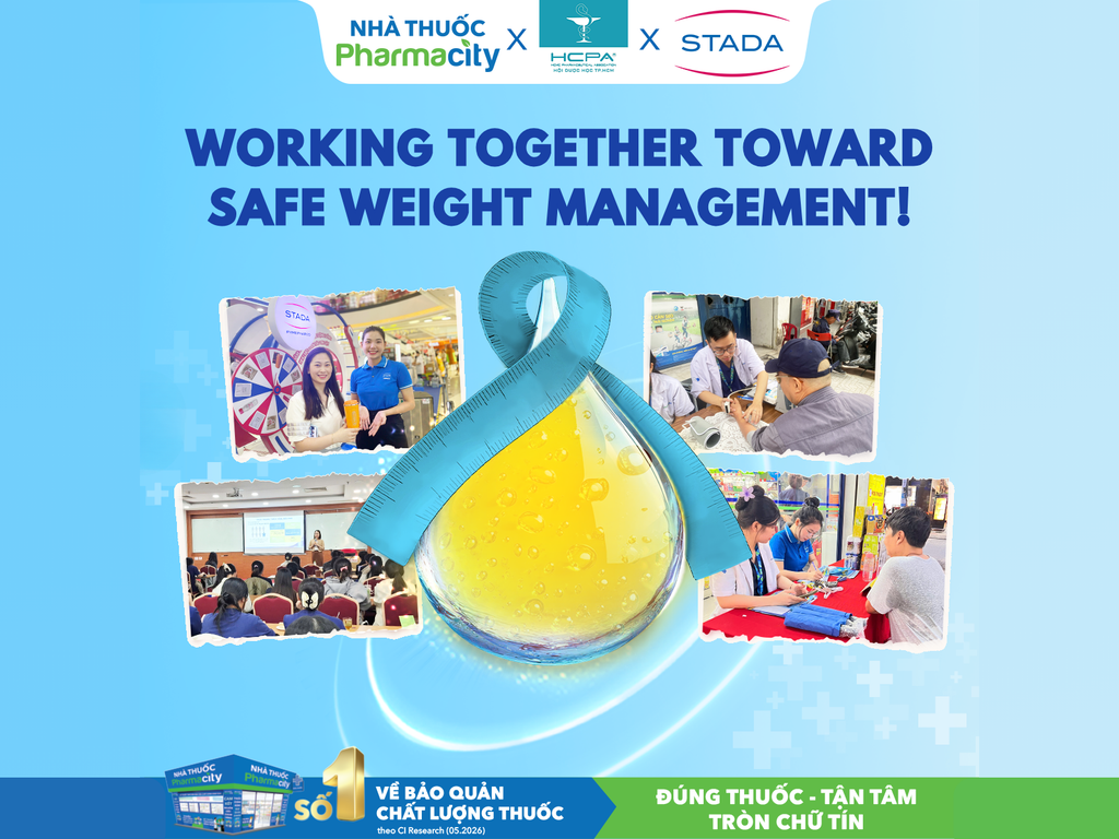 STADA Pymepharco x Pharmacity x HCPA – Community Weight Management Awareness Programme