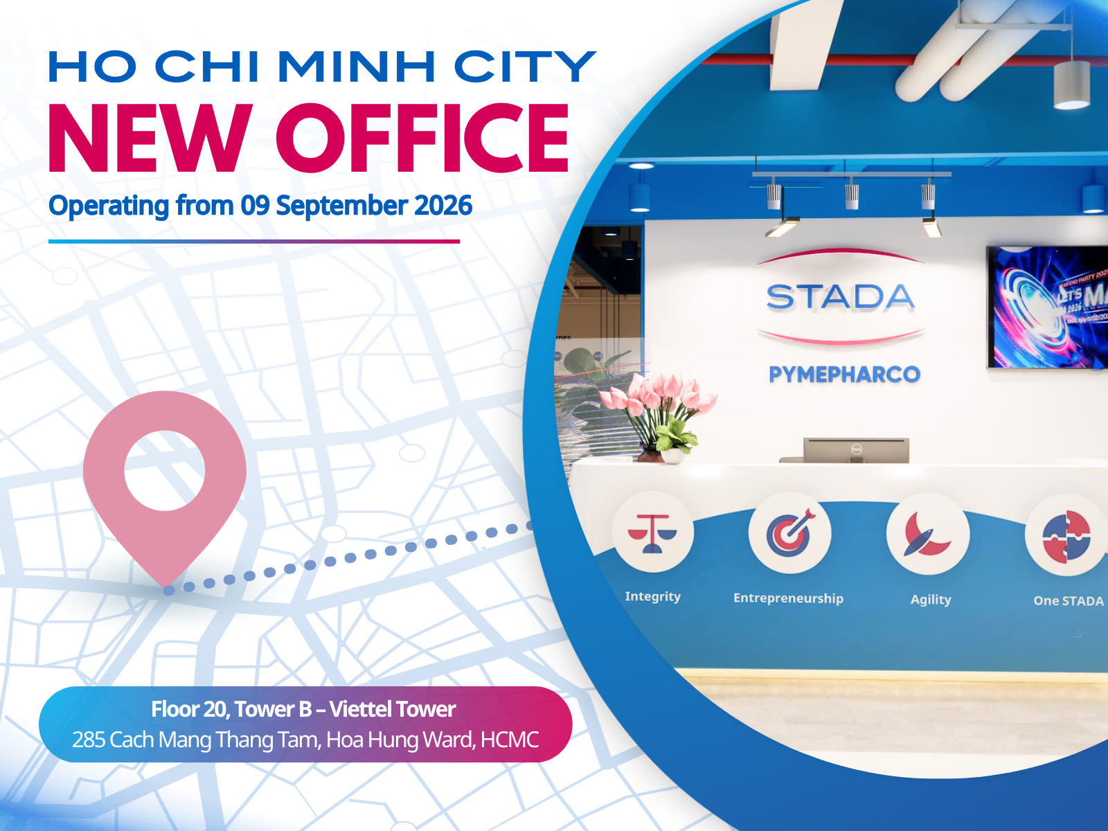 A new home for STADA Pymepharco in Ho Chi Minh City!