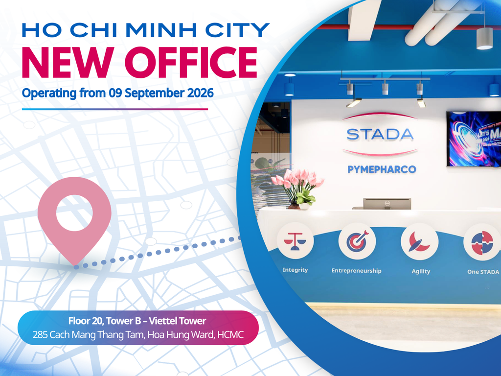 A new home for STADA Pymepharco in Ho Chi Minh City!