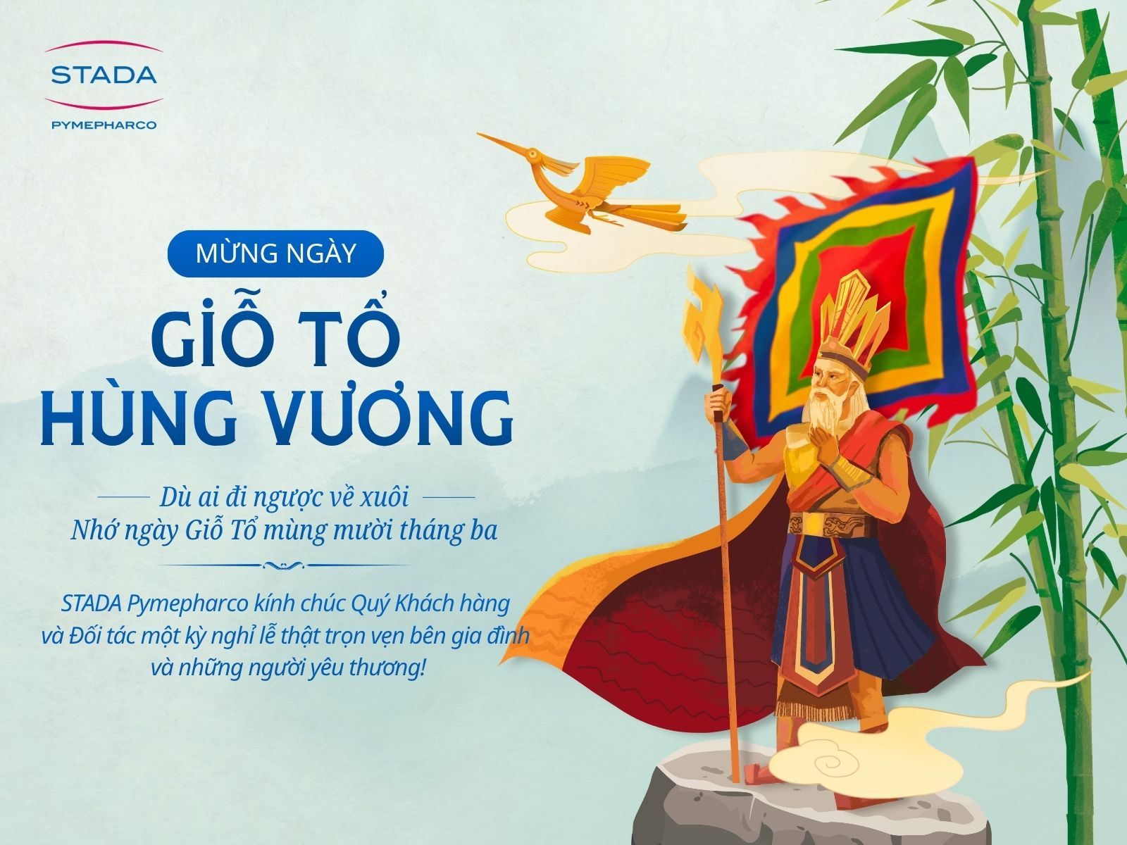 STADA Pymepharco: Hướng về cội nguồn, tưởng nhớ ngày Giỗ Tổ Hùng Vương 2026