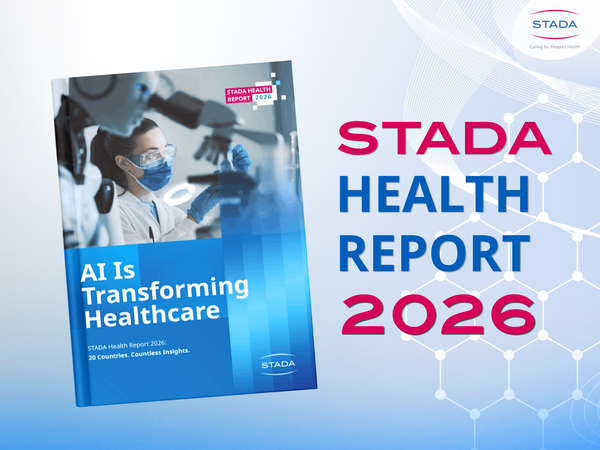 PRESS RELEASE: STADA Health Report 2026 - 82 percent of Europeans are open to AI playing a role in their healthcare