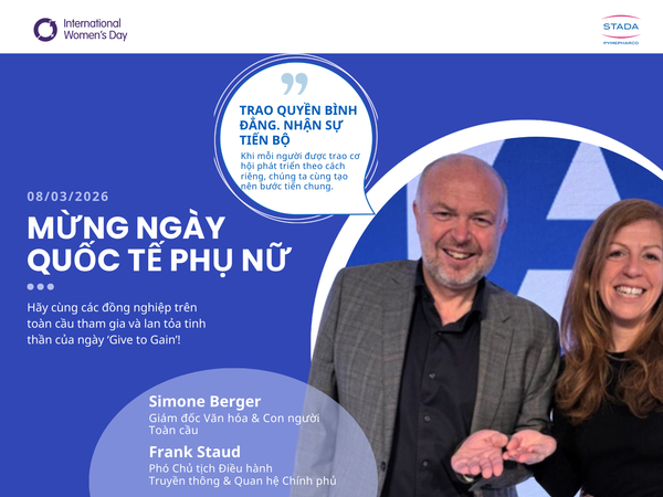 🌸  Give to Gain – Chúc mừng Ngày Quốc tế Phụ nữ 2026 💙