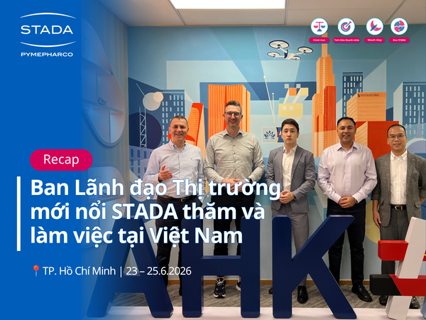Ban Lãnh đạo Thị trường mới nổi STADA thăm và làm việc tại Việt Nam