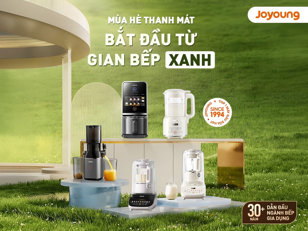 Chọn Joyoung - Trọn quy trình khởi đầu xanh