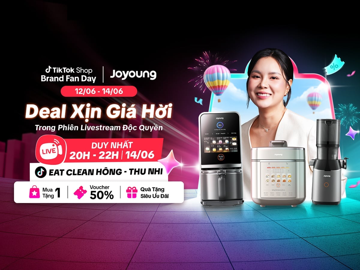 Loạt sự kiện Joyoung Brand Fan Day hấp dẫn trong Tháng 6