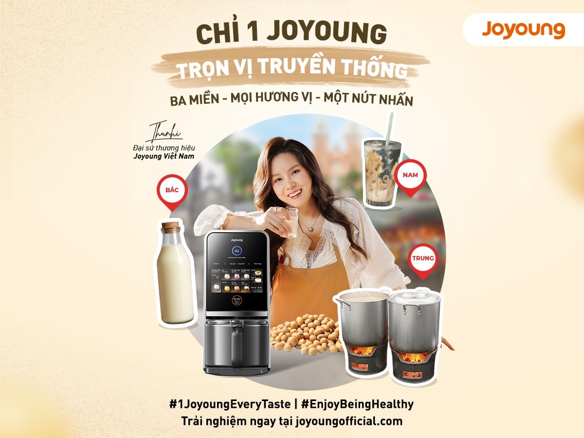 Joyoung ra mắt chiến dịch “Chỉ 1 Joyoung, trọn vị truyền thống”