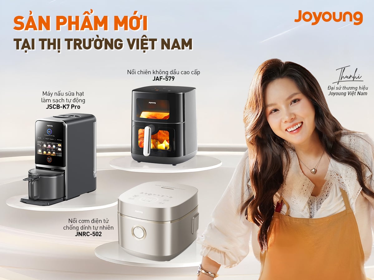 Joyoung ra mắt 3 sản phẩm mới tại thị trường Việt Nam