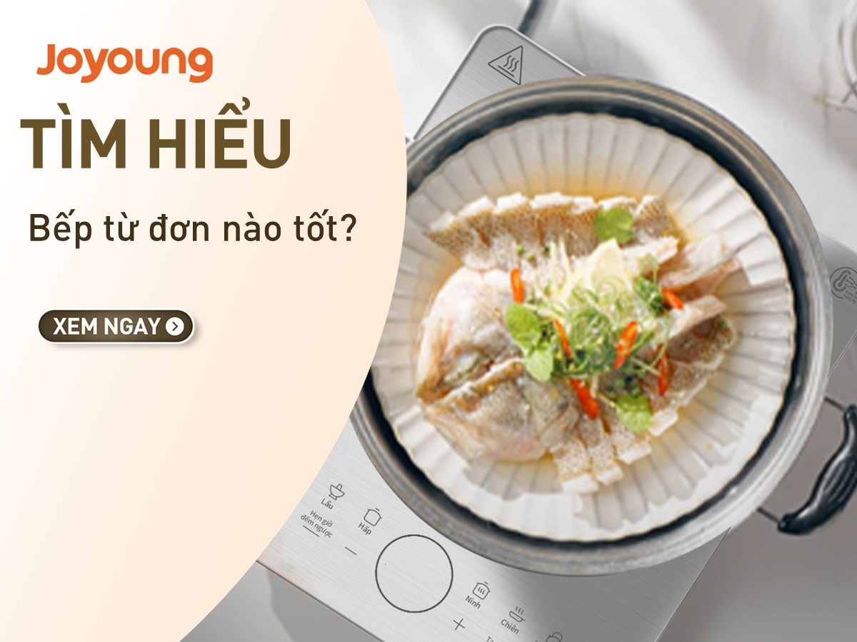 Bếp từ đơn loại nào tốt? Kinh nghiệm mua bếp từ đơn chất lượng