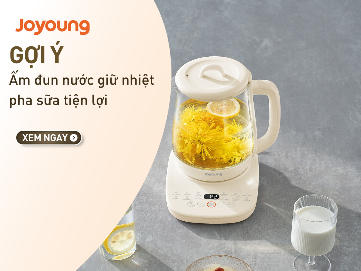 Gợi ý các mẫu ấm đun nước giữ nhiệt pha sữa tiện lợi