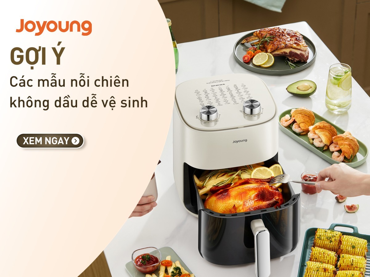 Cách chọn nồi chiên không dầu dễ vệ sinh và bền lâu