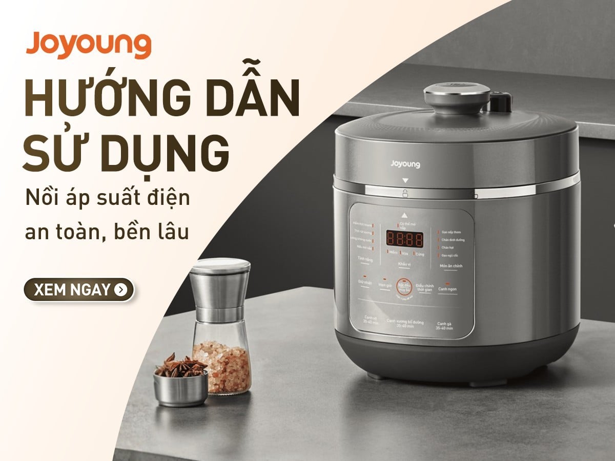 Hướng dẫn sử dụng nồi áp suất điện an toàn, đúng cách
