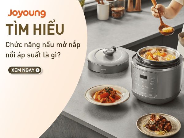 Chức năng nấu mở nắp nồi áp suất là gì?