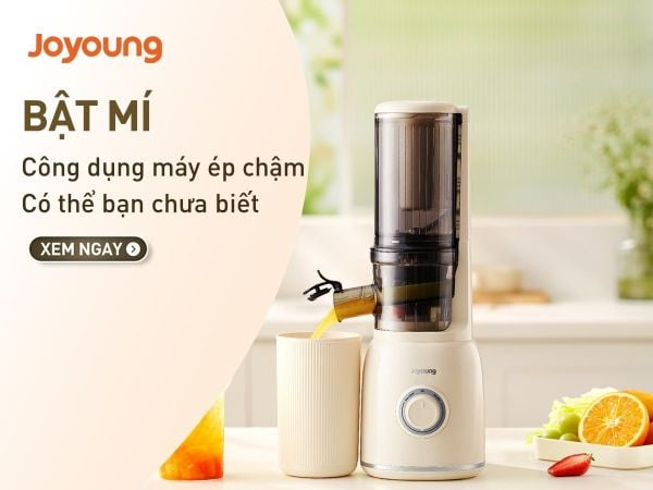 Công dụng máy ép chậm có thể bạn chưa biết
