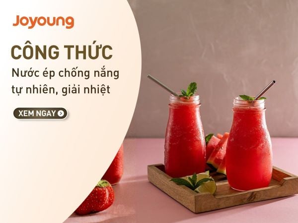 Các loại nước ép chống nắng tự nhiên cho mùa hè