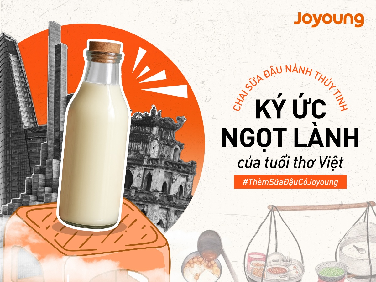 Chai sữa đậu nành thủy tinh – ký ức ngọt lành của tuổi thơ Việt