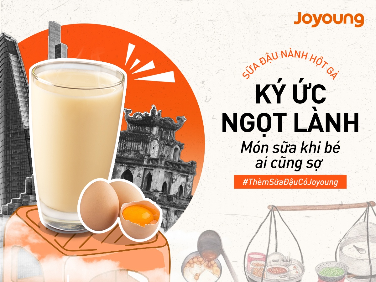 Sữa đậu nành hột gà – Món sữa lúc nhỏ ai cũng sợ