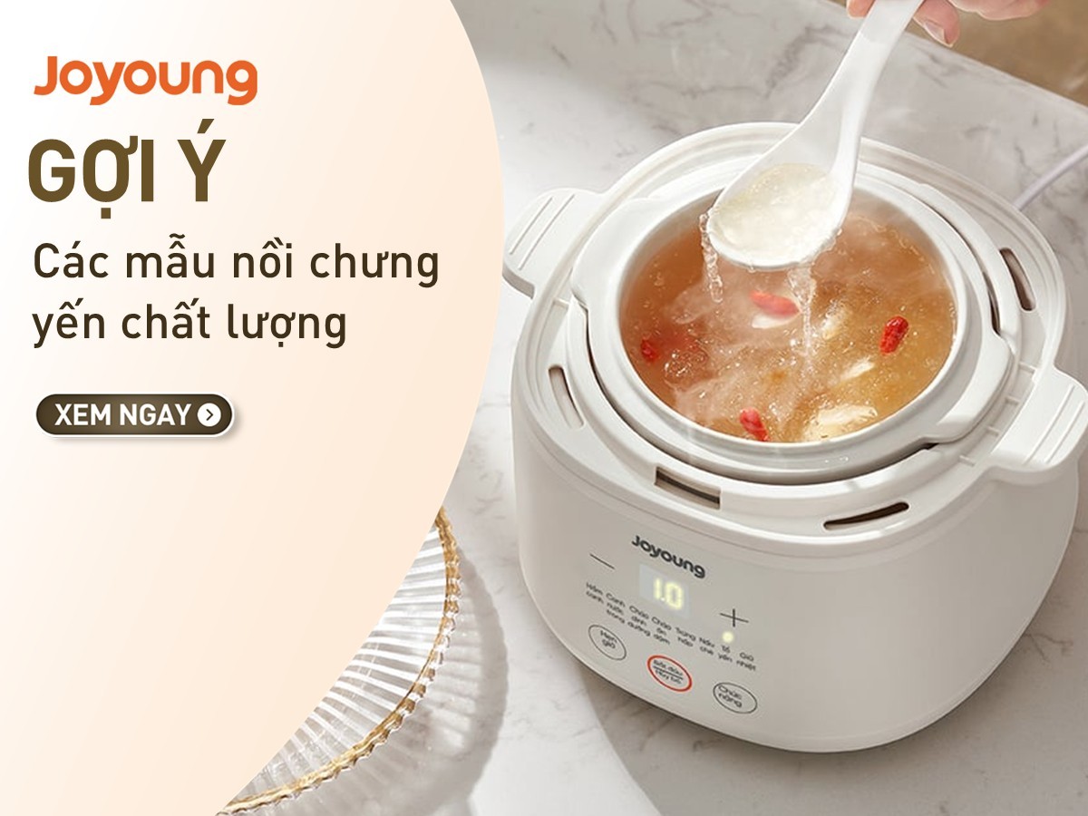 Gợi ý các mẫu nồi chưng yến chất lượng, tiện lợi, dễ dùng
