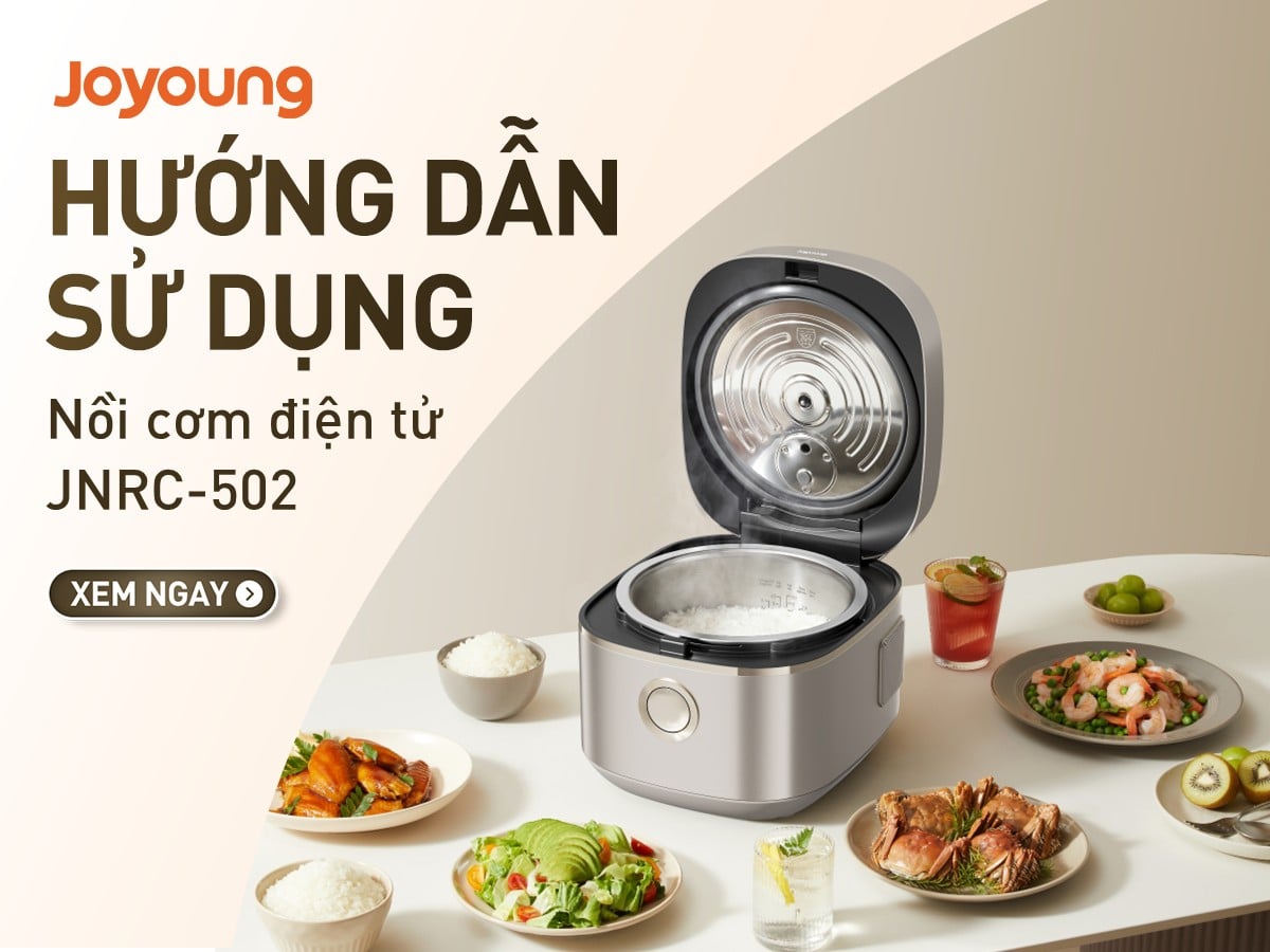 Hướng dẫn sử dụng nồi cơm chống dính tự nhiên JNRC-502
