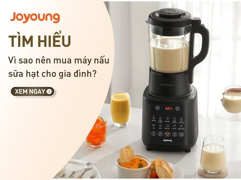 Máy nấu sữa hạt là gì? Có nên mua không?