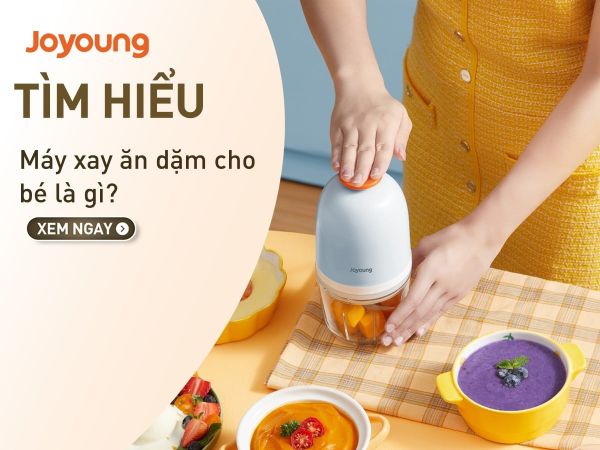 Máy xay ăn dặm là gì? Tại sao nên mua máy xay ăn dặm cho bé?