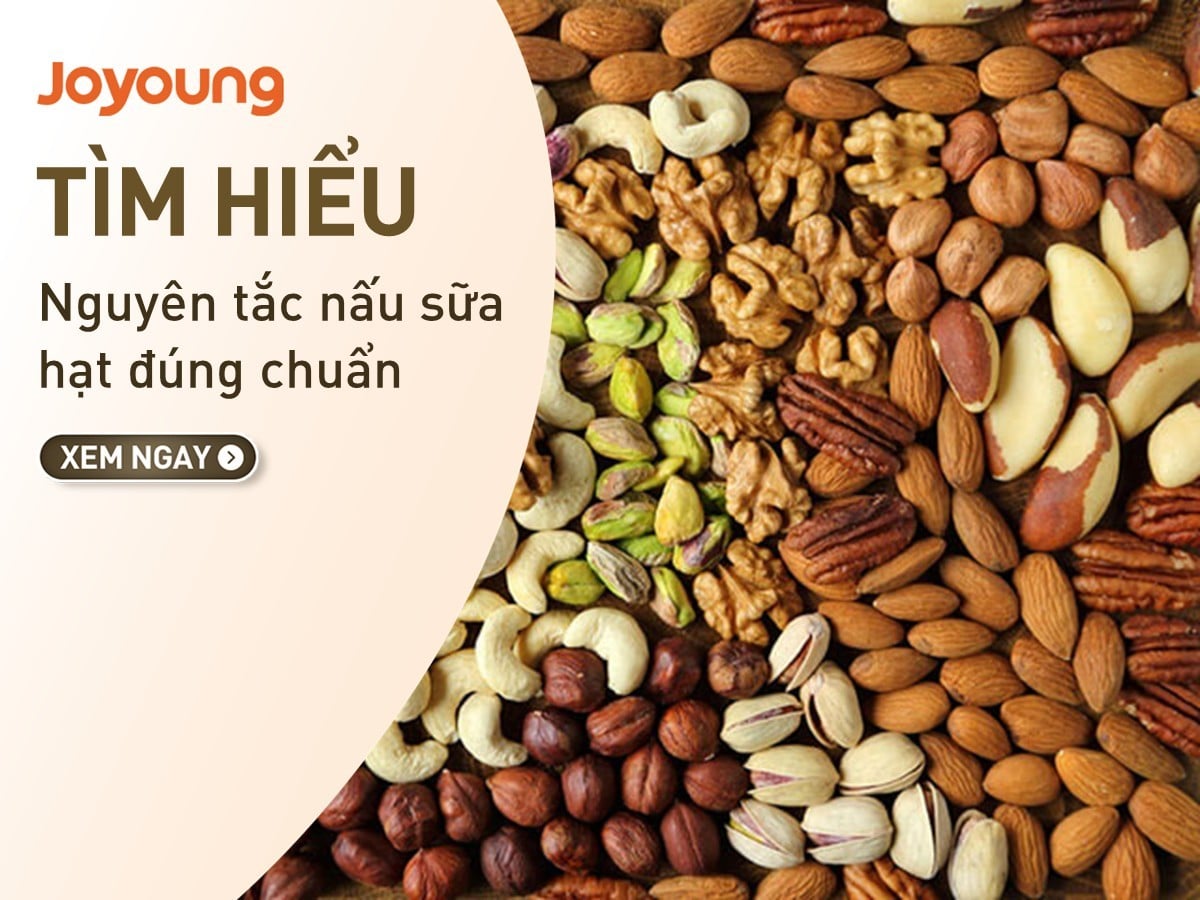 4 nguyên tắc nấu sữa hạt thơm ngon có thể bạn chưa biết