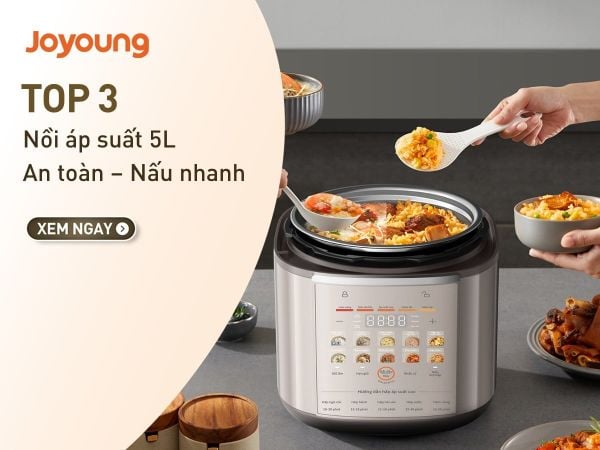 Top 3 nồi áp suất 5L: So sánh, đánh giá chi tiết