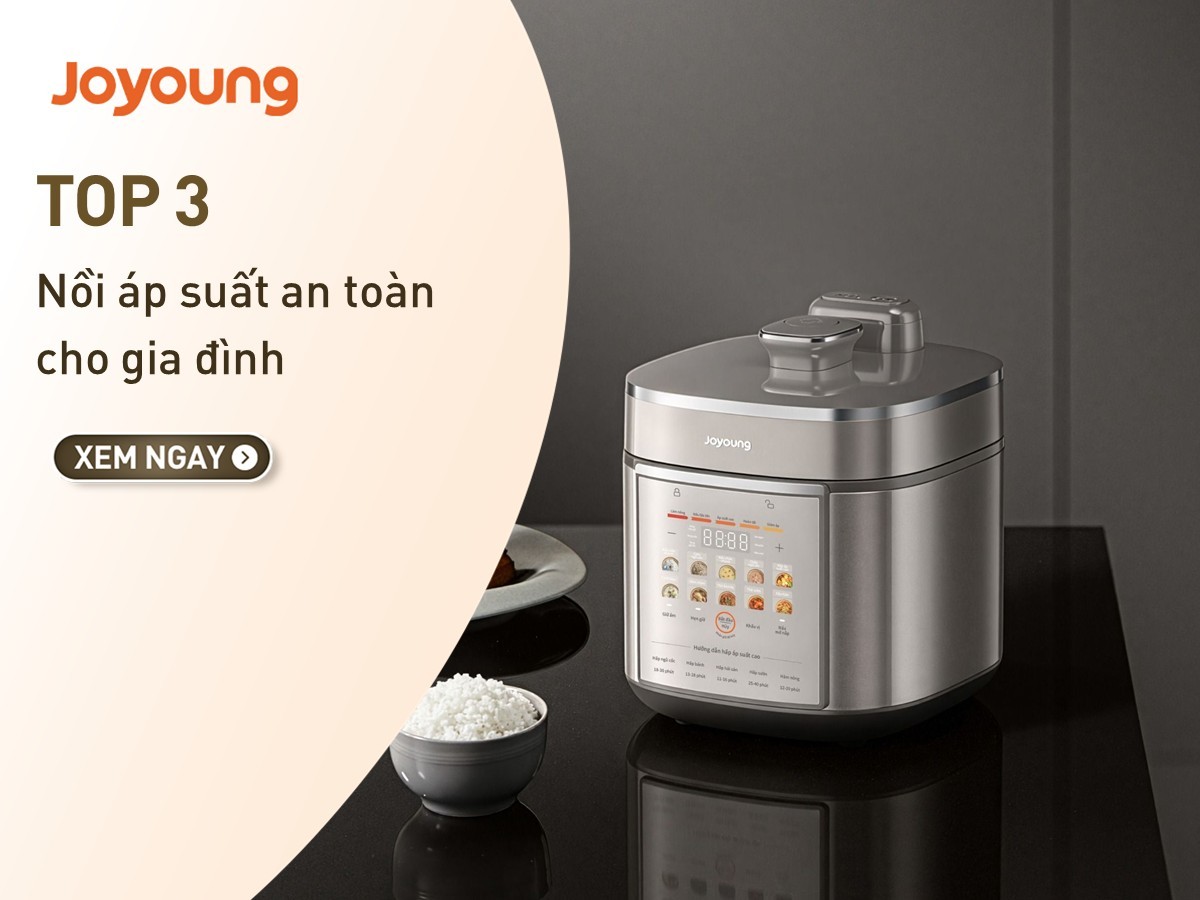 Top 3 nồi áp suất an toàn cho gia đình