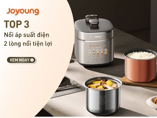 Các mẫu nồi áp suất điện 2 lòng nồi tiện lợi được yêu thích