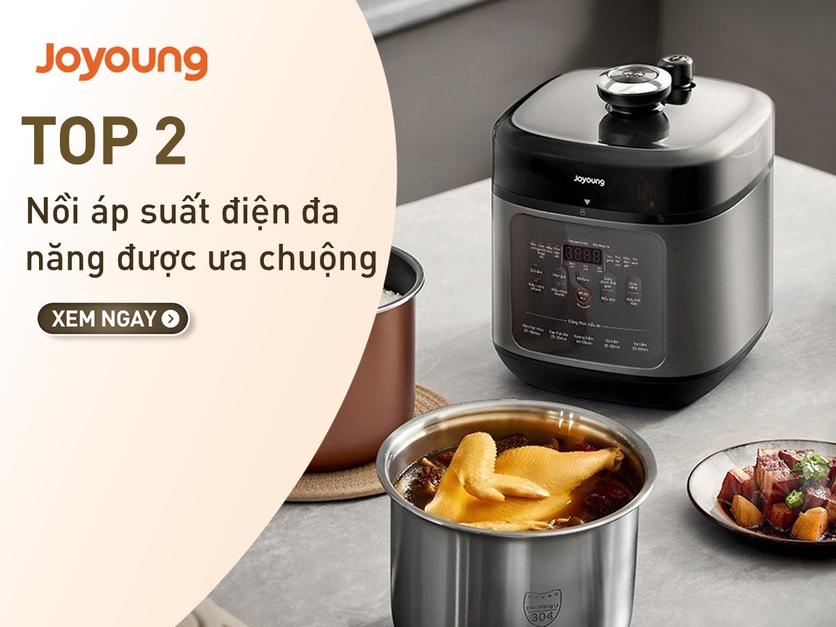 Top 2 mẫu nồi áp suất điện đa năng đáng mua nhất hiện nay