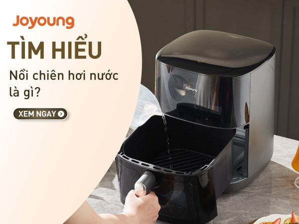 Nồi chiên hơi nước là gì? Kinh nghiệm mua nồi chiên hơi nước
