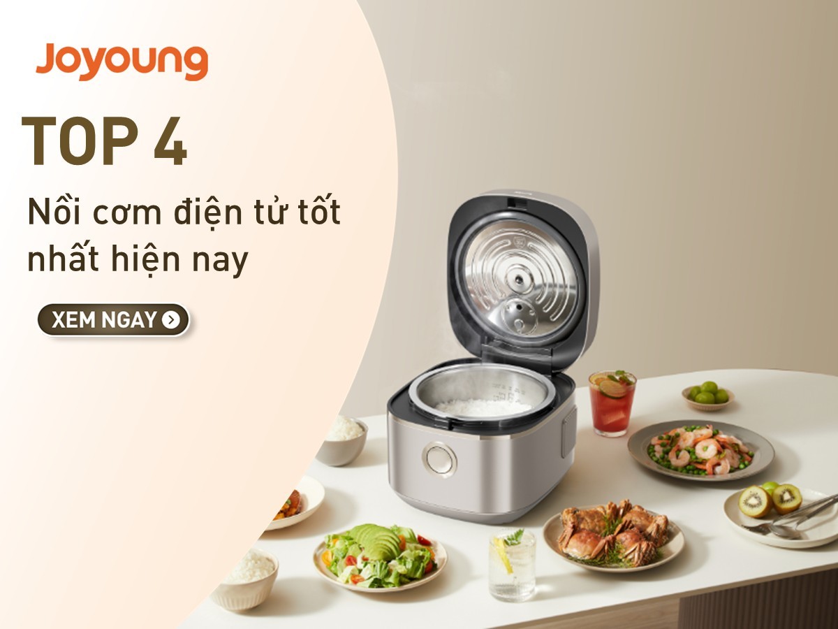 Top 4 nồi cơm điện tử tốt nhất hiện nay của Joyoung