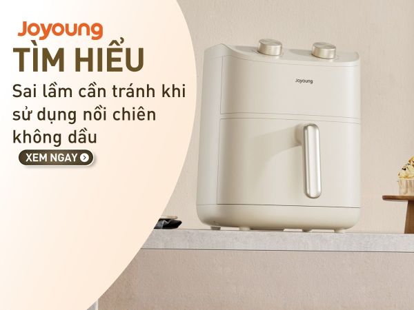 Sai lầm cần tránh khi sử dụng nồi chiên không dầu