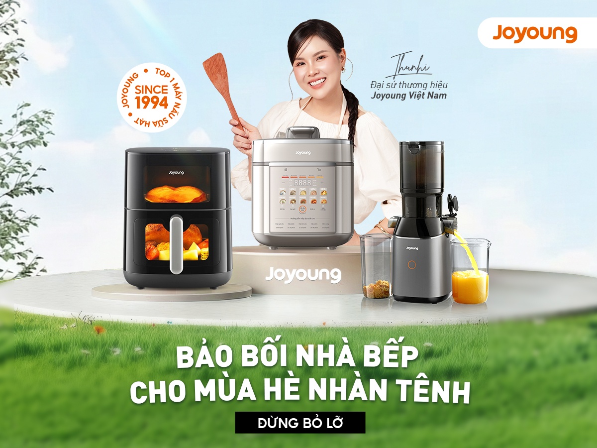 3 món đồ bếp Joyoung nên đầu tư cho mùa hè