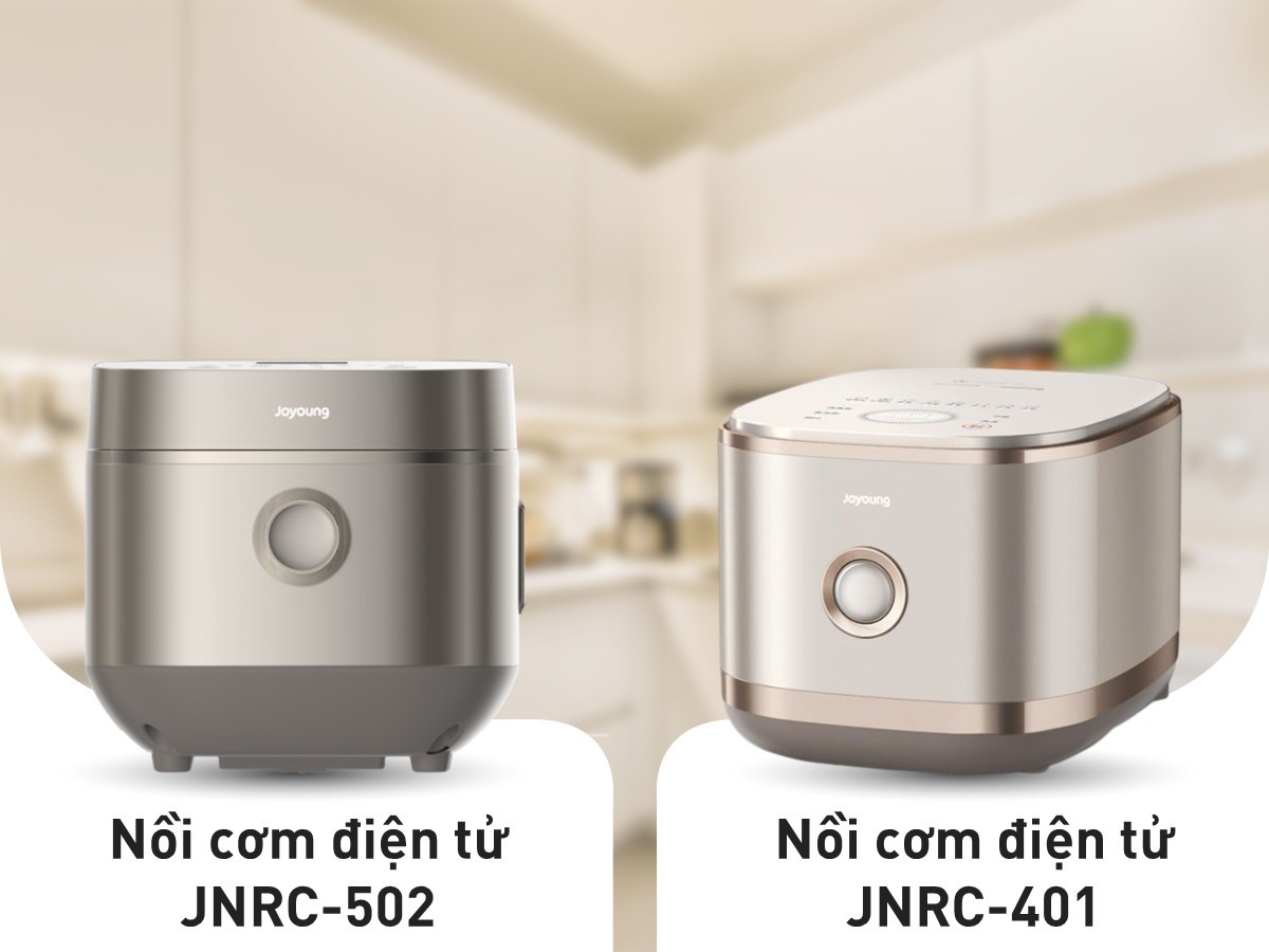 So sánh nồi cơm điện tử JNRC-502 và nồi cơm điện tử cao tần JNRC-401
