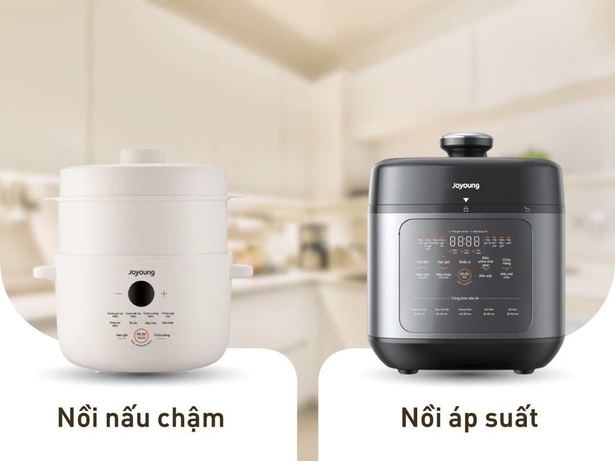 Nên mua nồi nấu chậm hay nồi áp suất? Loại nào tốt?
