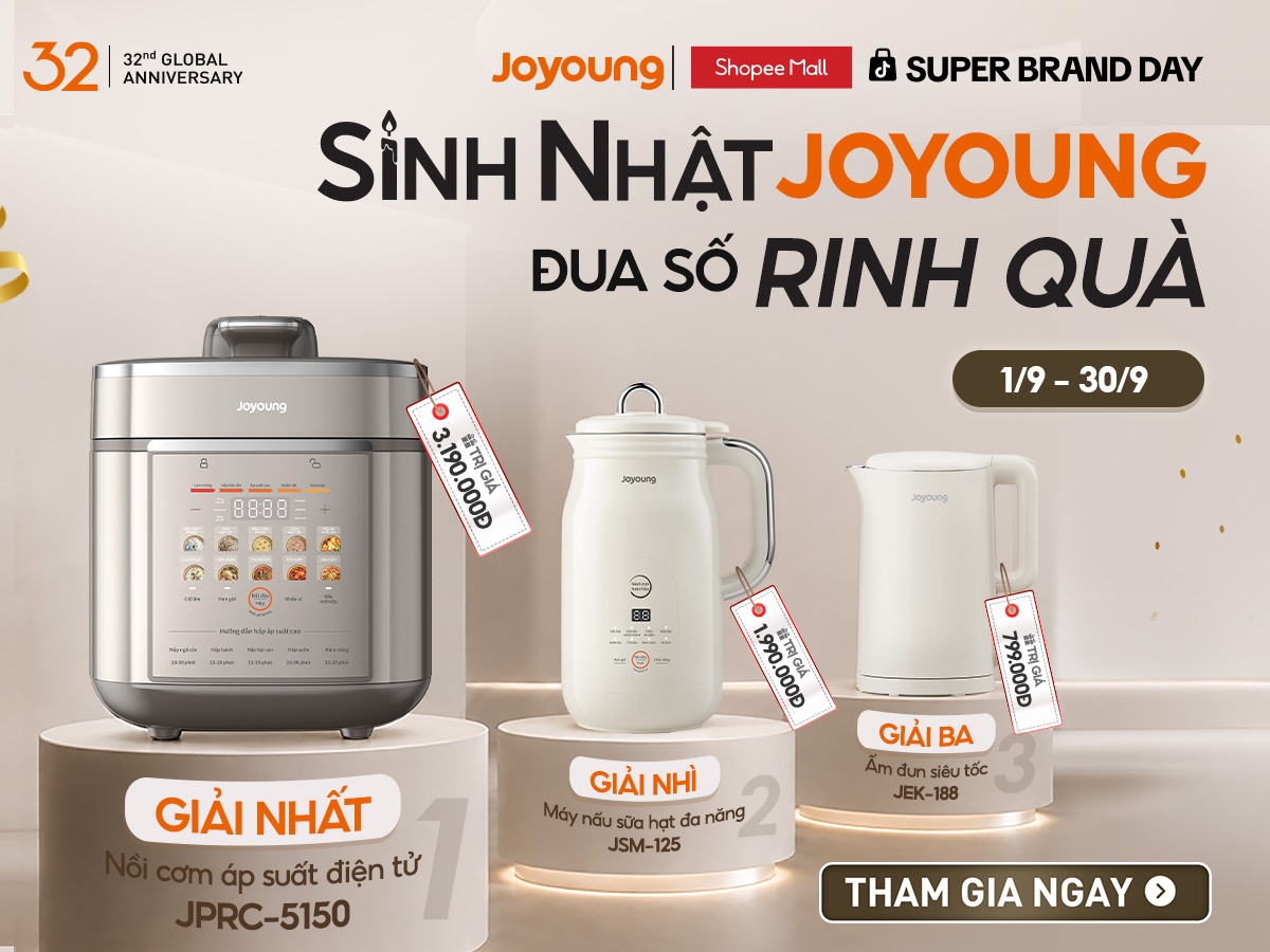 Sinh Nhật Joyoung - Đua Số Rinh Quà