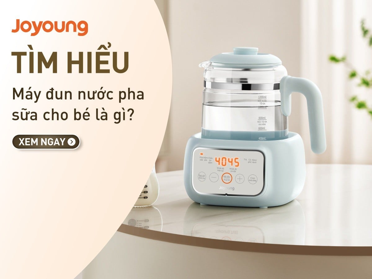 Máy đun nước pha sữa cho bé là gì? Có cần thiết không?